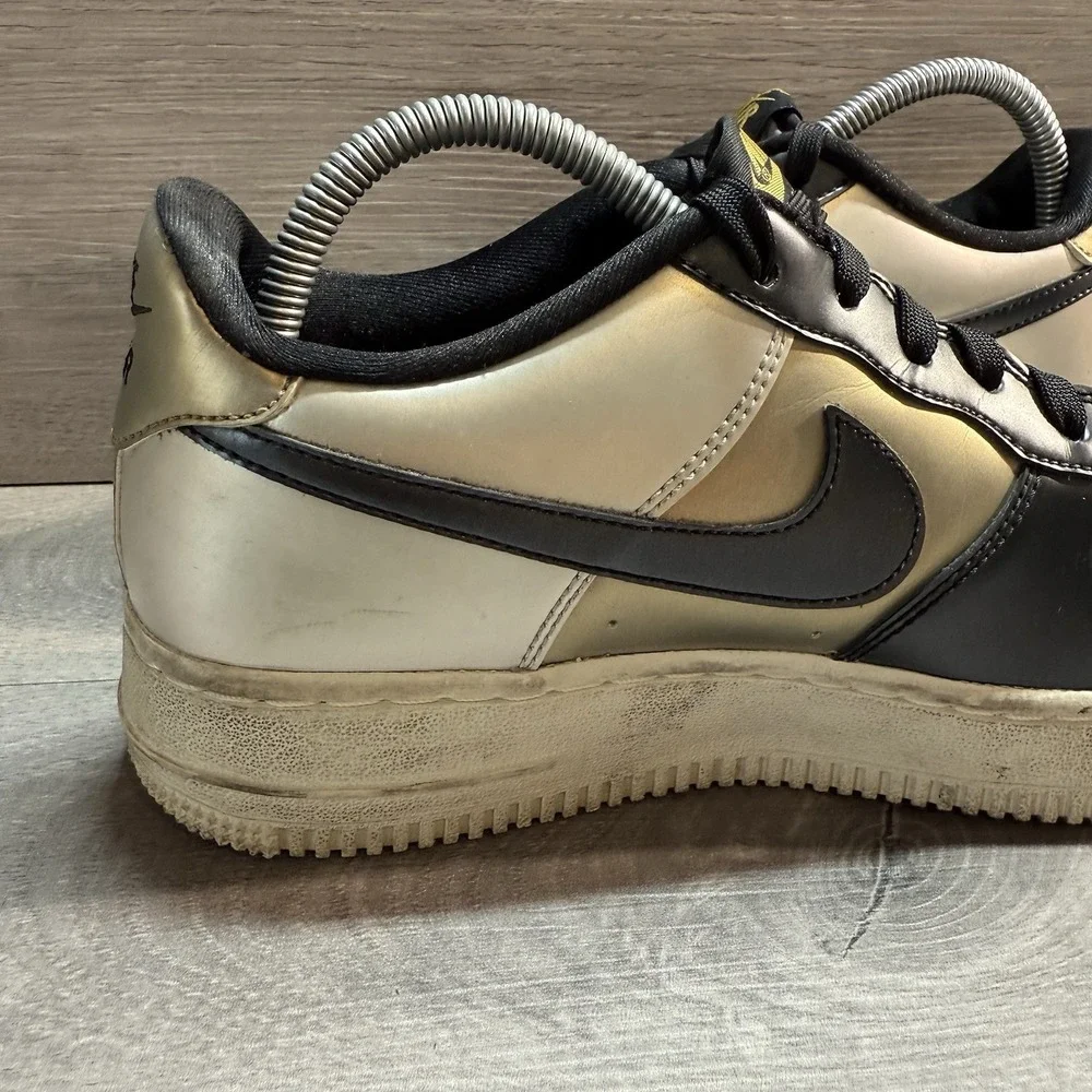 Nike Air Force 1 LV8 Low Metallic Cool Grey (GS) - 849345-003 - Size 7Y